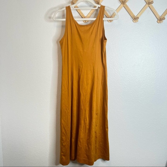 Everlane Luxe Cotton Seamed Tank Dress - Picture 7 of 9